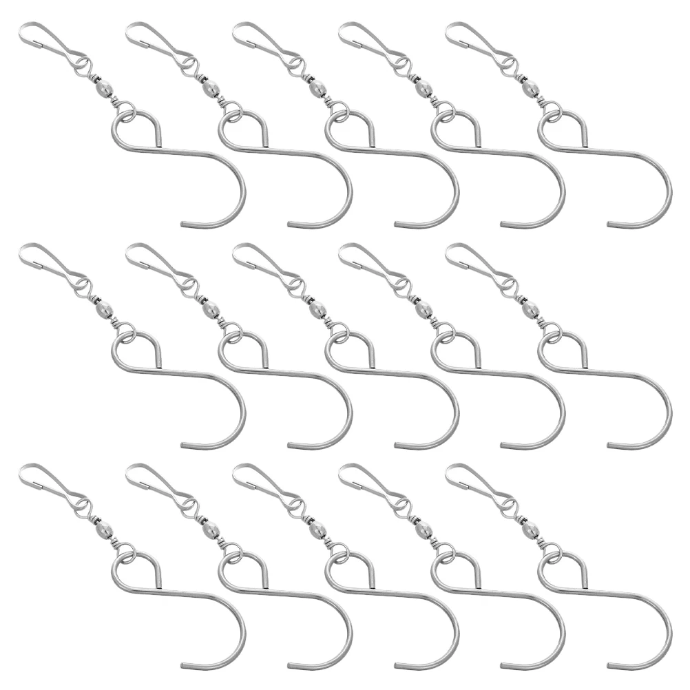 20pcs Rotating Snap Hooks Durable Swivel Hooks for Wind Chimes Hanging Keys Decor Garden Outdoor Tools Heavy Duty
20pcs Rotating Snap Hooks Durable Swivel Hooks for Wind Chimes Hanging Keys Decor Garden Outdoor Tools Heavy Duty