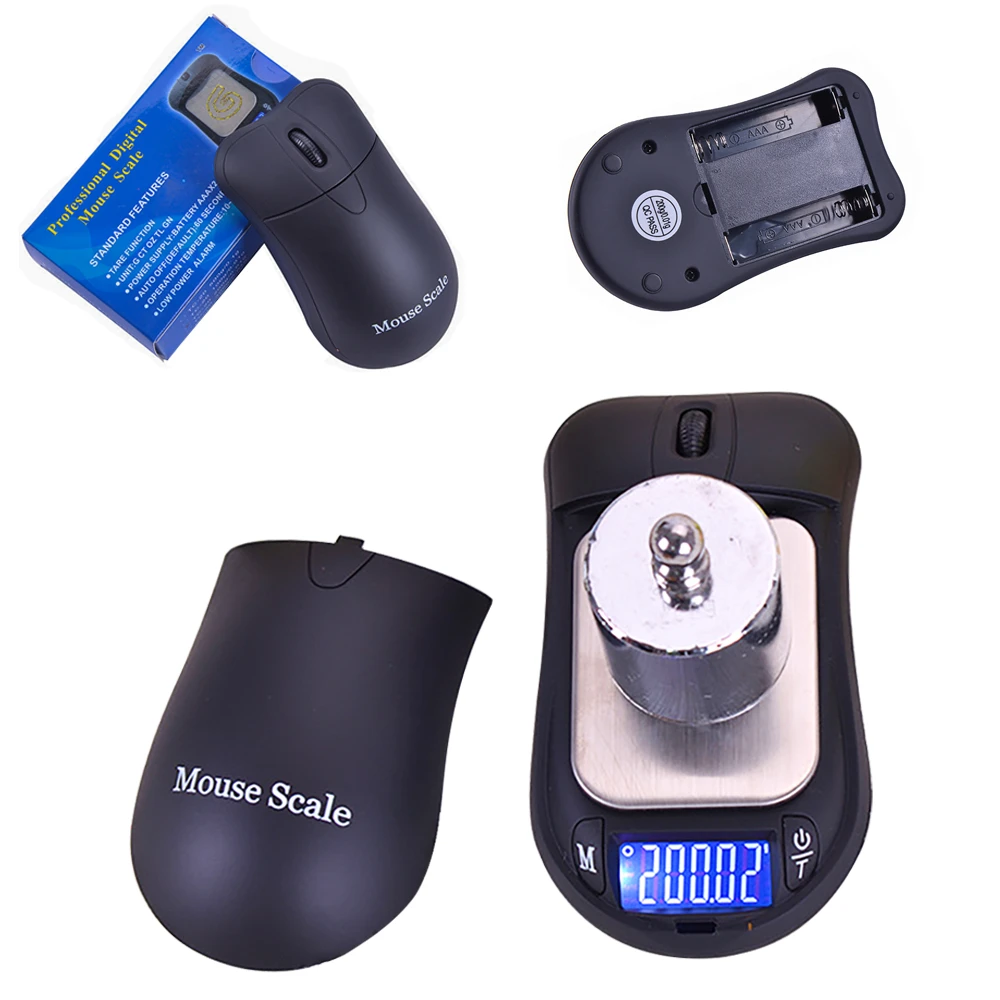 500g/0.01 Mouse Shaped Electronic Scale Pocket Sized High-precision Electronic Weighing
500g/0.01 Mouse Shaped Electronic Scale Pocket Sized High-precision Electronic Weighing