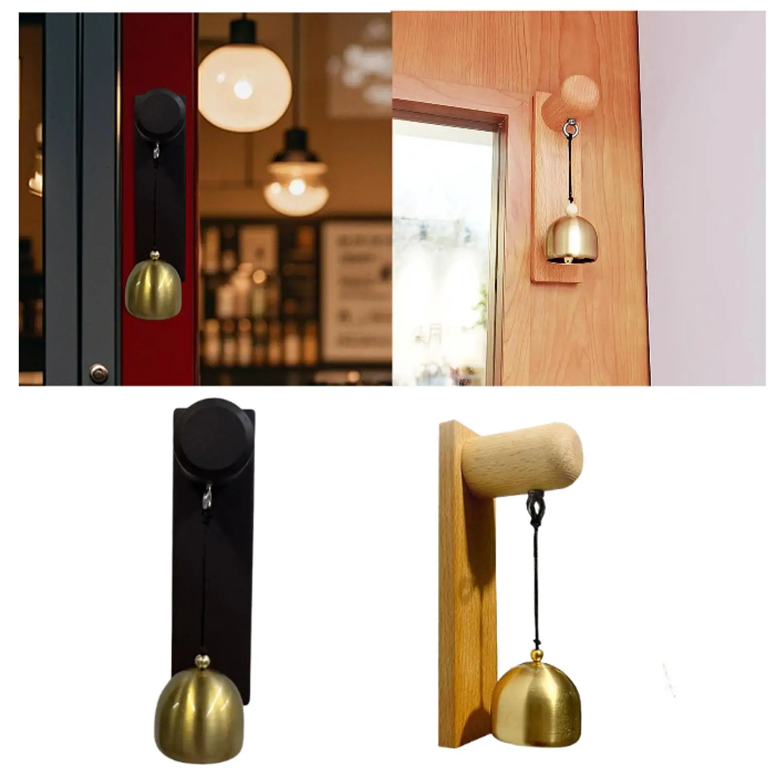 Колокольчик для открытия двери Деревянный дверной звонок для стены делового магазина
Колокольчик для открытия двери Деревянный дверной звонок для стены делового магазина