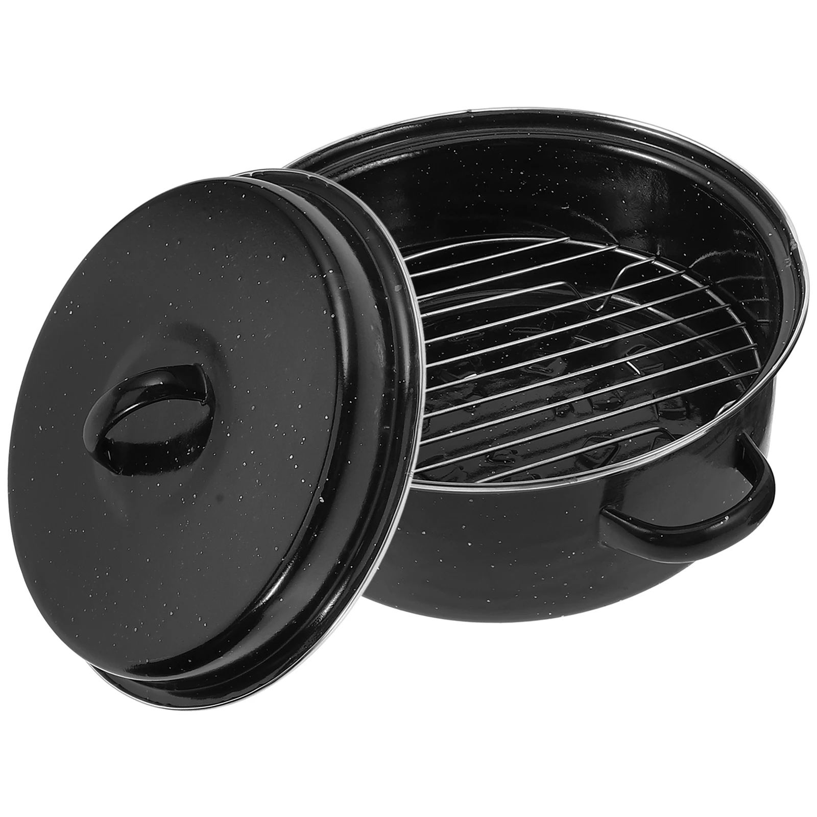 Roast Sweet Potato Oven Large Capacity Roasting Pan Cooking Utensils Enamel Pot BBQ Stove Reusable Kitchen Supply
Roast Sweet Potato Oven Large Capacity Roasting Pan Cooking Utensils Enamel Pot BBQ Stove Reusable Kitchen Supply