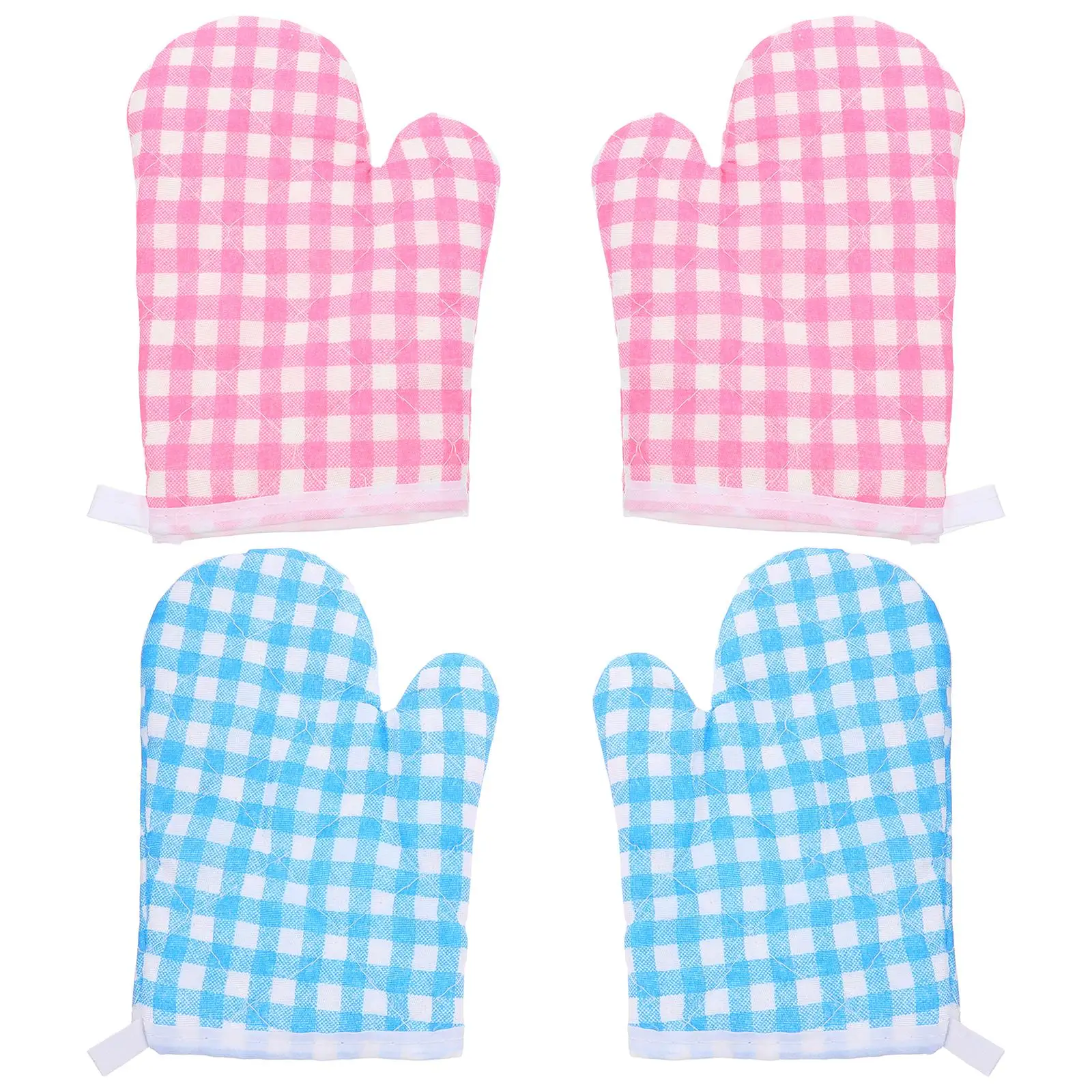 4 Pcs Kids Oven Mitts Children Microwave Gloves Anti Scald Kitchen Mitts Baking Plaid Heat Resistance Soft Comfortable Non Slip
4 Pcs Kids Oven Mitts Children Microwave Gloves Anti Scald Kitchen Mitts Baking Plaid Heat Resistance Soft Comfortable Non Slip