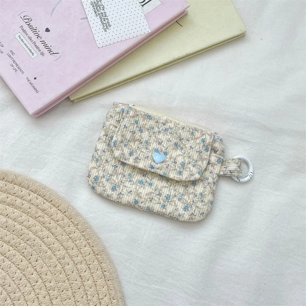 Portable Corduroy Coin Purse Floral Snap Button Earphone Storage Bag Multi-layer Lipstick Pouch for Student Girls
Portable Corduroy Coin Purse Floral Snap Button Earphone Storage Bag Multi-layer Lipstick Pouch for Student Girls