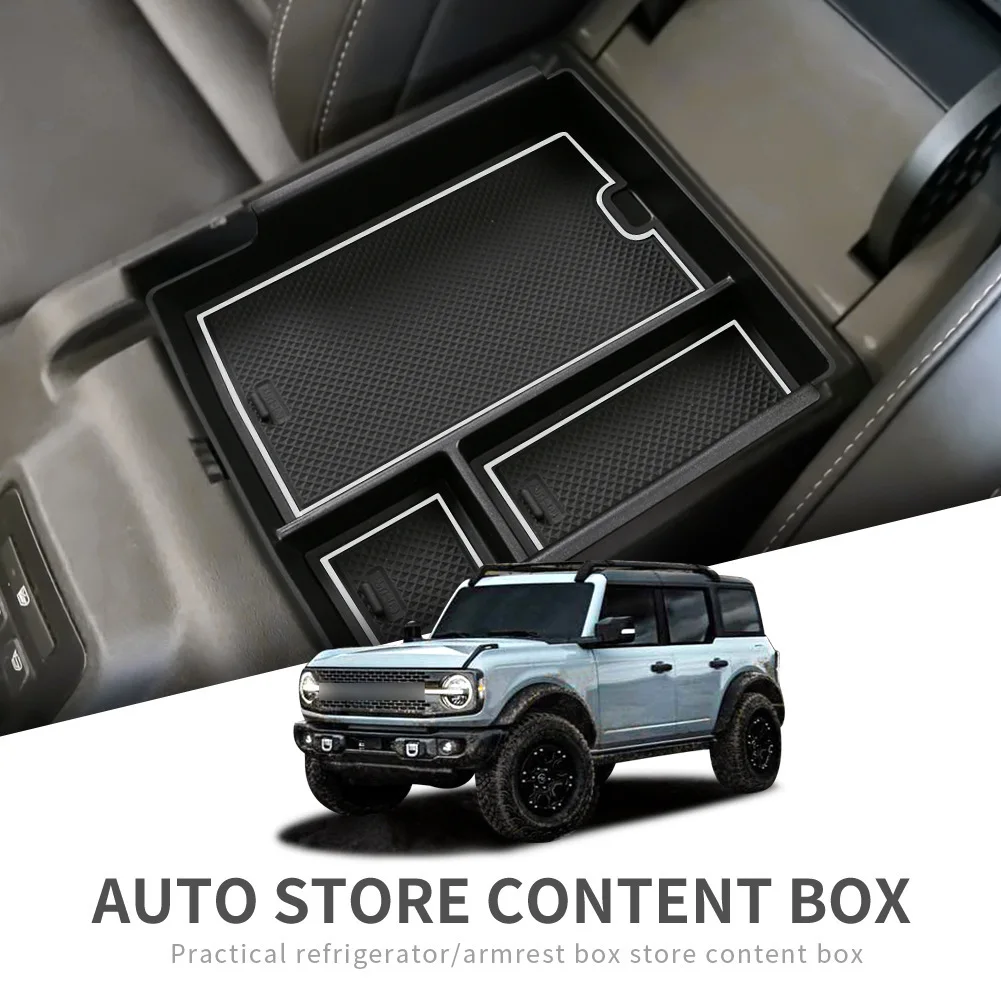 For 2021 2022 2023 2024 2025 Ford Bronco Central Control Armrest Box Storage Box Car Storage Car Interior Accessories
For 2021 2022 2023 2024 2025 Ford Bronco Central Control Armrest Box Storage Box Car Storage Car Interior Accessories