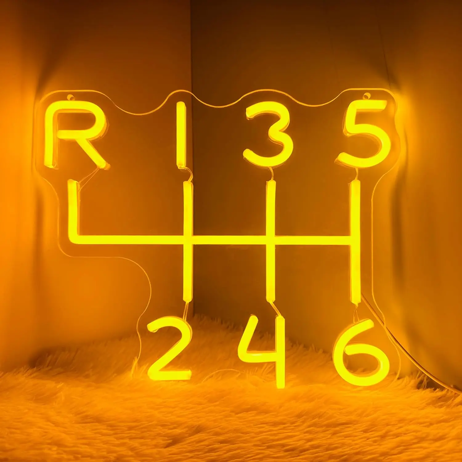 Night Light Car Gearbox Neon Sign, Neon Manual Gearbox Design Gifts for Wall Decor, Man Cave Garage Decor
Night Light Car Gearbox Neon Sign, Neon Manual Gearbox Design Gifts for Wall Decor, Man Cave Garage Decor