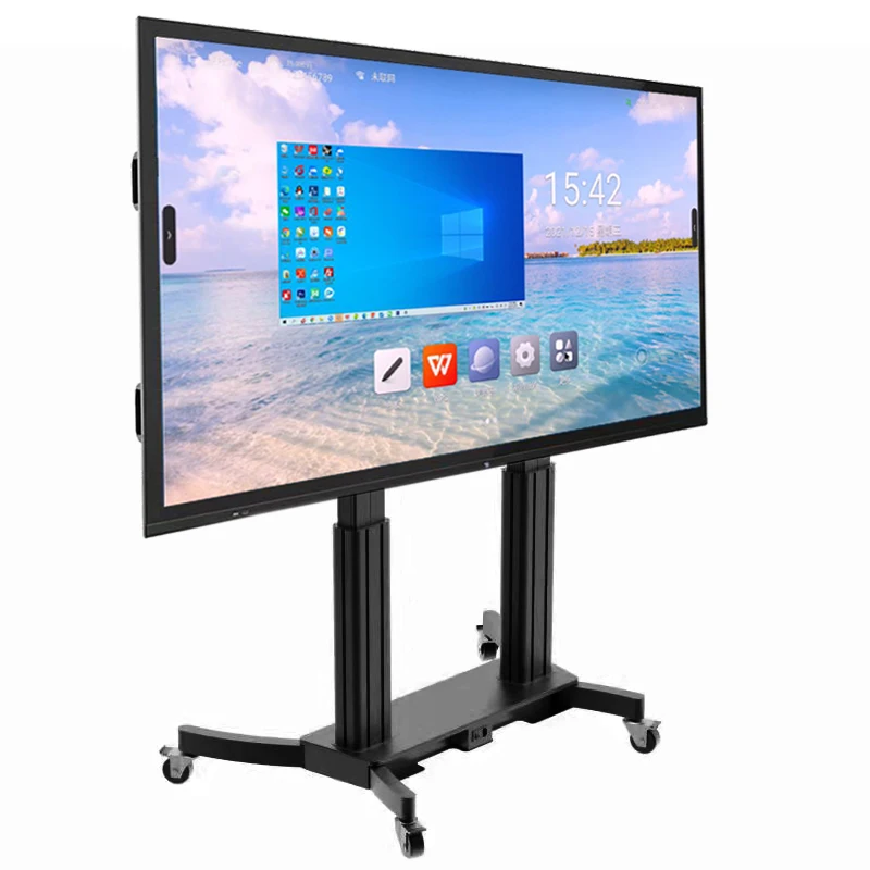 Mobile TV Mount Height Adjustable Electric Stand Lift 65-98" TV Cart TVs Trolley Stand
Mobile TV Mount Height Adjustable Electric Stand Lift 65-98" TV Cart TVs Trolley Stand