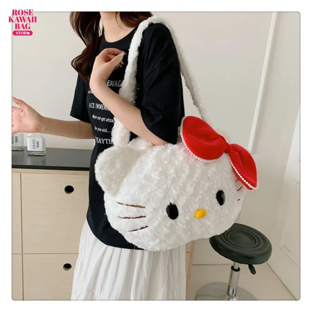 Sanrio Plush Bag Kawaii Hello Kitty Melody Caroobody Bag Cartoon Anime High-Capacity Cinnamoroll Bag Cute Girl's Heart Backpack
Sanrio Plush Bag Kawaii Hello Kitty Melody Caroobody Bag Cartoon Anime High-Capacity Cinnamoroll Bag Cute Girl's Heart Backpack