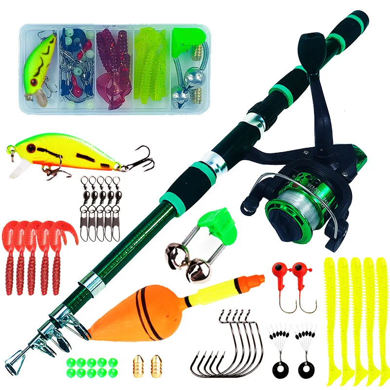 Kids Fishing Rod Combo with Ultra-Short Rod Sets Fishing Rod and Reel Combo Accessories Kit Set Gifts
Kids Fishing Rod Combo with Ultra-Short Rod Sets Fishing Rod and Reel Combo Accessories Kit Set Gifts