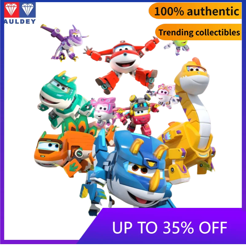 Auldey Original Super Wings Jianjian Dinosaur Mega Transformation Toy - Kids Robot Firefighter with Grand Cheng Hangar
Auldey Original Super Wings Jianjian Dinosaur Mega Transformation Toy - Kids Robot Firefighter with Grand Cheng Hangar
