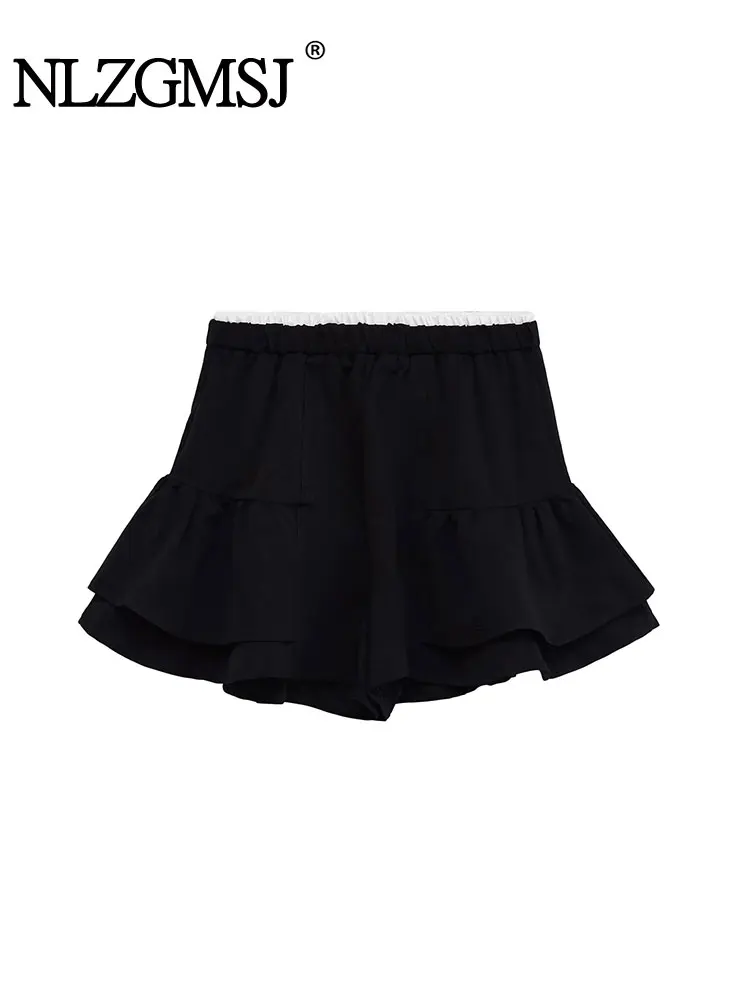 2025 Summer Casual Sweet Chic Women Skirt Solid Folds Mini Short Skirt Fashion Holiday Female Short Draped Skirt
2025 Summer Casual Sweet Chic Women Skirt Solid Folds Mini Short Skirt Fashion Holiday Female Short Draped Skirt
