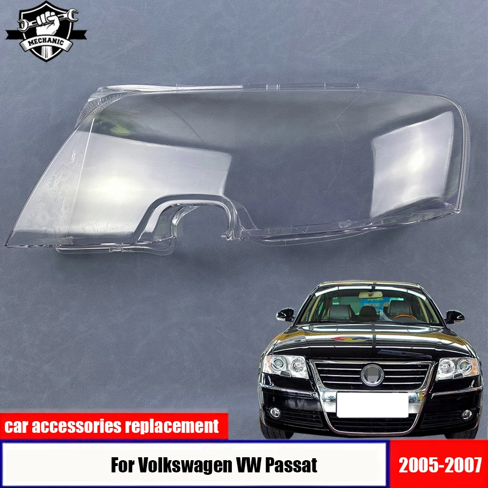For Volkswagen VW Passat 2005-2007 Headlamp Cover Shell Transparent Lampshade Headlight Lens Lamp Mask Plexiglass
For Volkswagen VW Passat 2005-2007 Headlamp Cover Shell Transparent Lampshade Headlight Lens Lamp Mask Plexiglass