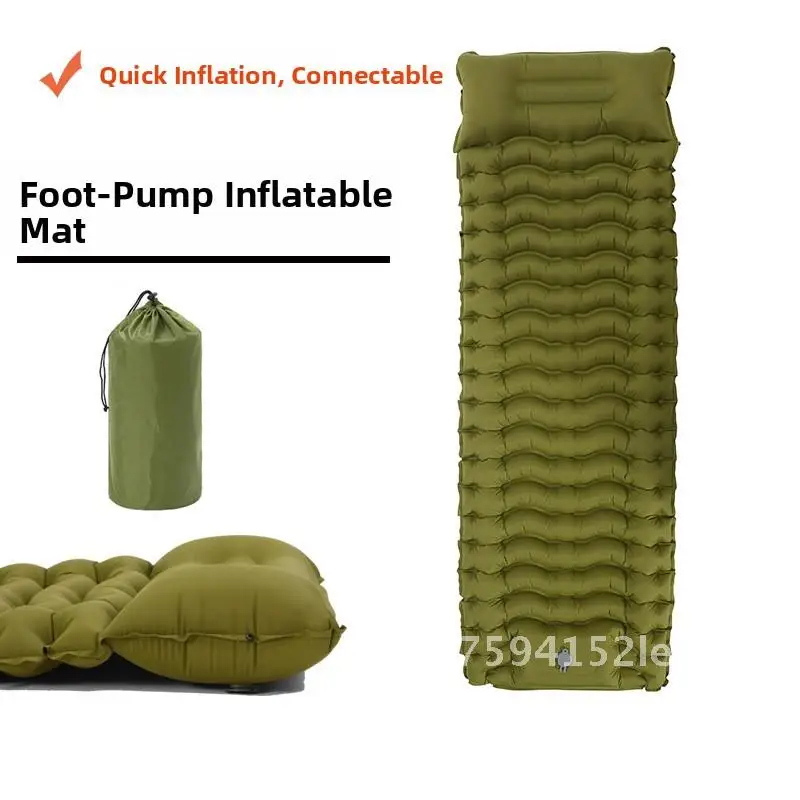 Inflatable moisture-proof mat, outdoor camping tent sleeping mat, thickened car splicing double mattress, portable air cushion
Inflatable moisture-proof mat, outdoor camping tent sleeping mat, thickened car splicing double mattress, portable air cushion