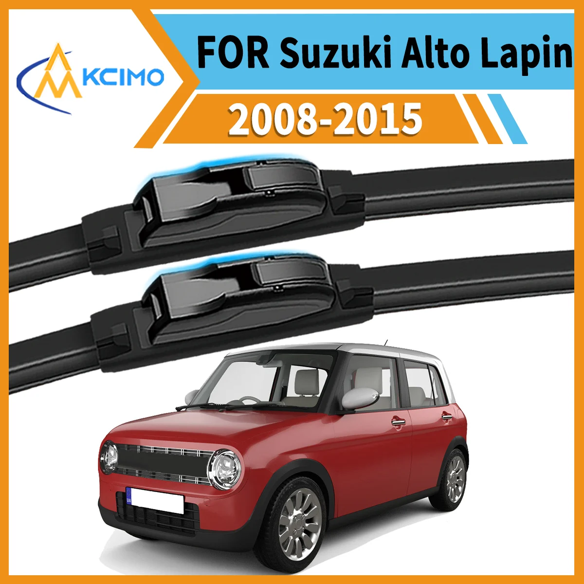 2-Pack All-Weather Wiper Blades For Suzuki Alto Lapin HE22S 2008-2015 Durable Rubber Clear Vision Enhanced Driving Safety
2-Pack All-Weather Wiper Blades For Suzuki Alto Lapin HE22S 2008-2015 Durable Rubber Clear Vision Enhanced Driving Safety
