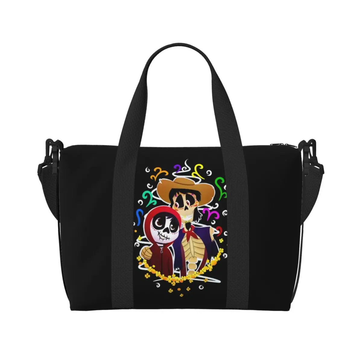 Изготовленная на заказ пляжная сумка Coco для женщин, очень большая спортивная ручная кладь, дорожные сумки для покупок с героями мультфильмов
Изготовленная на заказ пляжная сумка Coco для женщин, очень большая спортивная ручная кладь, дорожные сумки для покупок с героями мультфильмов