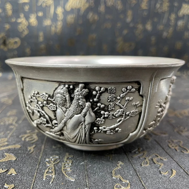 Crafts Bronze Ware Qianlong Year Four Beauties Image Bowl Home Decor Ornament Crafts
Crafts Bronze Ware Qianlong Year Four Beauties Image Bowl Home Decor Ornament Crafts