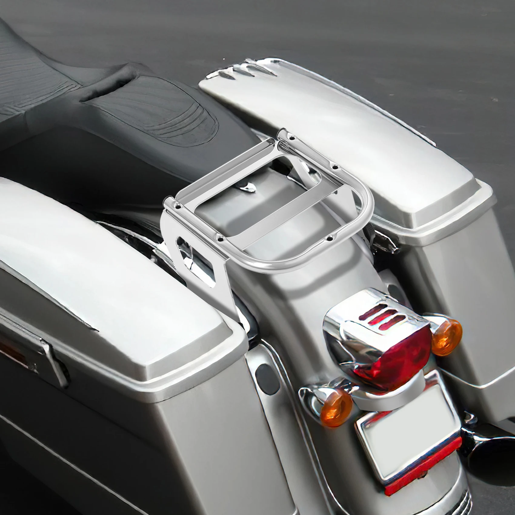 Съемная багажная стойка Solo Tour Pack для Harley Touring Street Glide Road King Custom Classic CVO 1997-2008 мотоцикл
Съемная багажная стойка Solo Tour Pack для Harley Touring Street Glide Road King Custom Classic CVO 1997-2008 мотоцикл