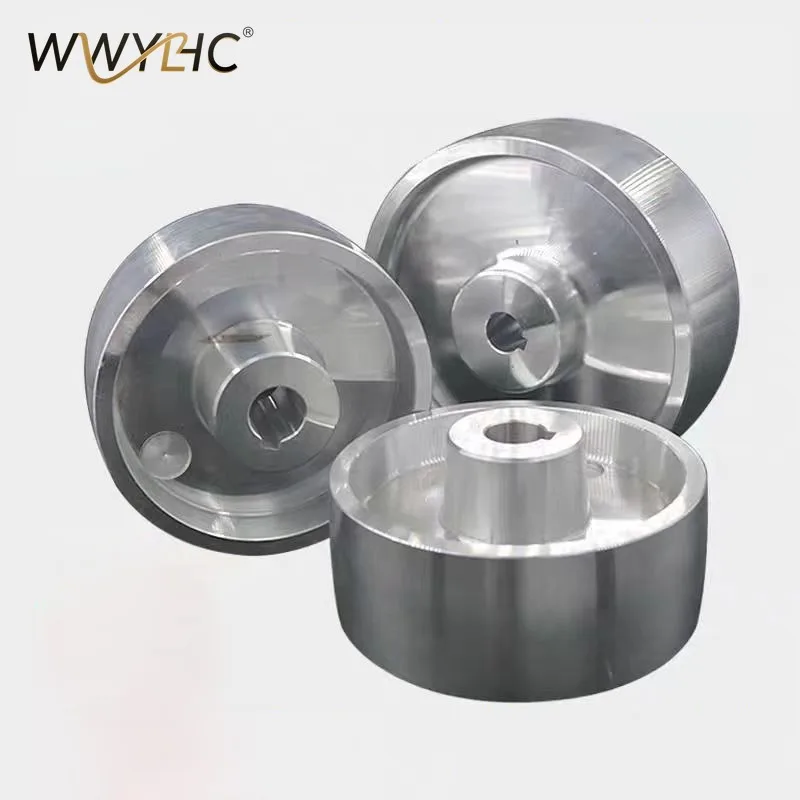 Aluminum Contact Wheel Active Wheel 150*100*24mm 130x55x24mm for Belt Machine with 8*4mm Keyway DIY Sharpener Machine
Aluminum Contact Wheel Active Wheel 150*100*24mm 130x55x24mm for Belt Machine with 8*4mm Keyway DIY Sharpener Machine