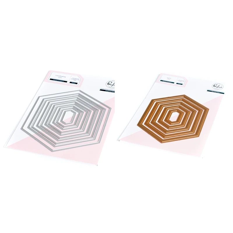 April 2022 New Metal Cutting Dies Background for Scrapbooking Nested Hexagons Hot Foil Paper Making Embossing Frames Card
April 2022 New Metal Cutting Dies Background for Scrapbooking Nested Hexagons Hot Foil Paper Making Embossing Frames Card