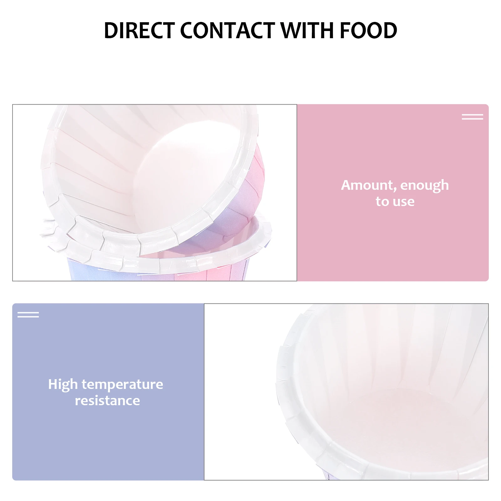50 Pcs Cake Cups Baking Trays Paper Liners Disposable Muffin Wrappers Heat Resistant Parchment Cupcake Holders Reusable
50 Pcs Cake Cups Baking Trays Paper Liners Disposable Muffin Wrappers Heat Resistant Parchment Cupcake Holders Reusable