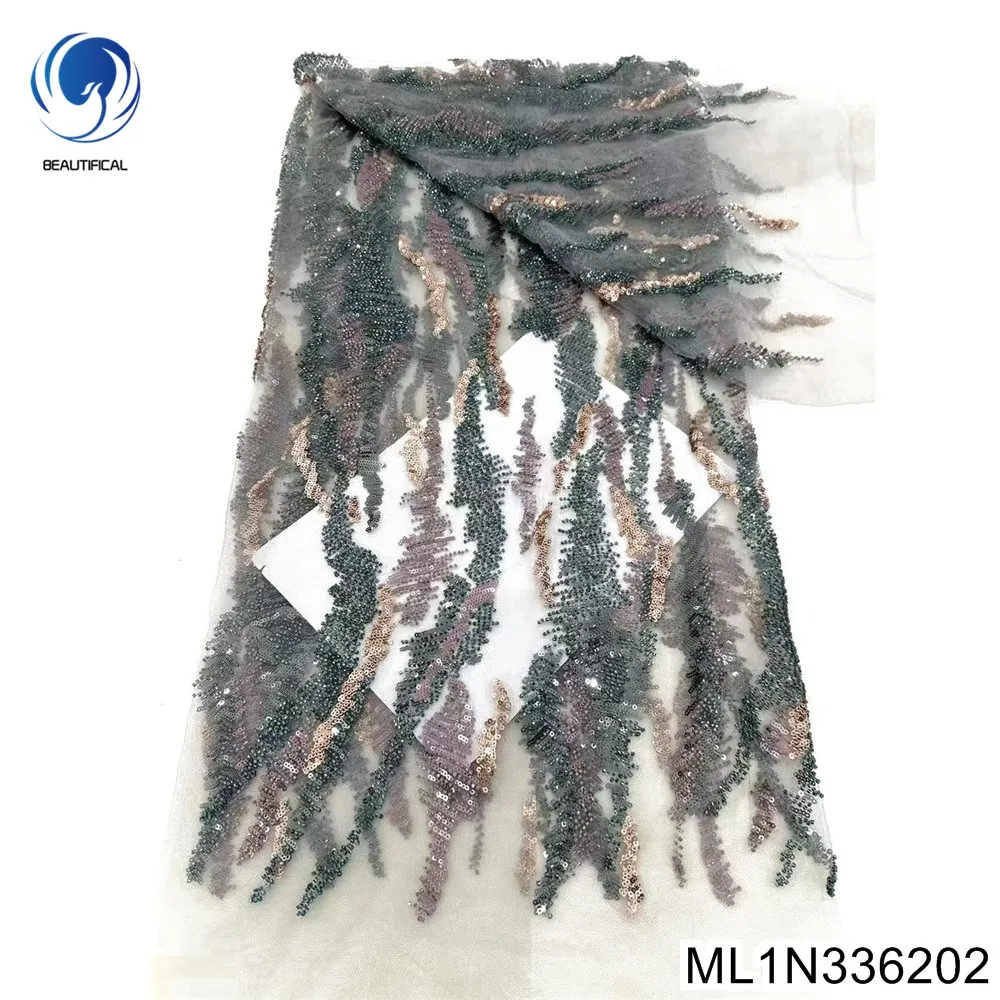 2025 French African Premium Fine Party Dress Sequin Sewing Material Handmade Beads Lace Fabric ML1N3362
2025 French African Premium Fine Party Dress Sequin Sewing Material Handmade Beads Lace Fabric ML1N3362
