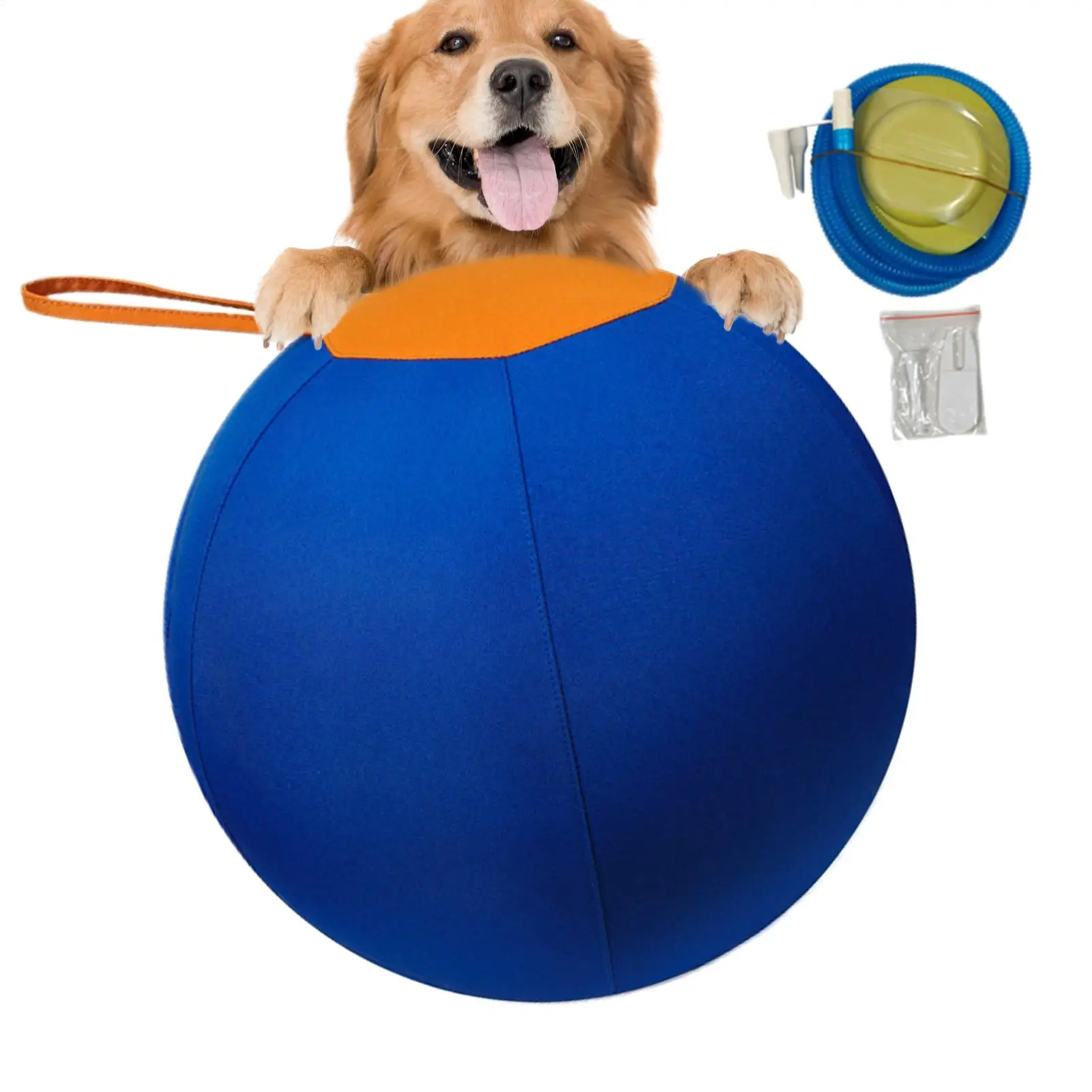 Inflatable Herding Ball for Dogs 18 Inches Calming Ball with Cover Handle Dog Toy Ball for Training Large Breeds Active Play
Inflatable Herding Ball for Dogs 18 Inches Calming Ball with Cover Handle Dog Toy Ball for Training Large Breeds Active Play