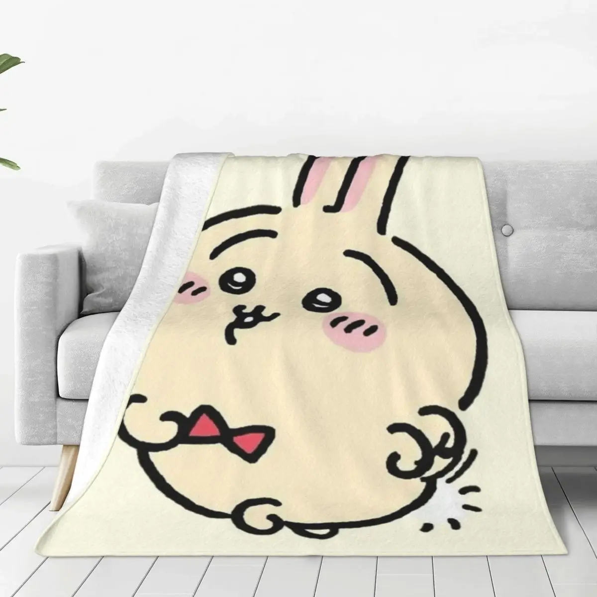 Custom Chiikawa Usagi Blanket Warm Fleece Soft Flannel Throw Blankets for Bedding Sofa Car Spring
Custom Chiikawa Usagi Blanket Warm Fleece Soft Flannel Throw Blankets for Bedding Sofa Car Spring
