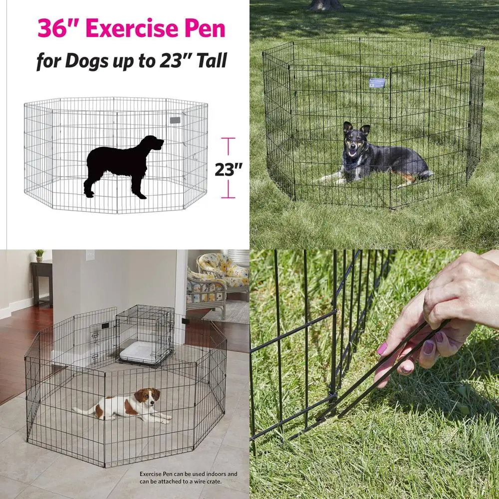 Черный металлический вольер для собак с E-покрытием, площадь 16 кв. футов, для использования в помещении/на улице, высота 36 дюймов
Черный металлический вольер для собак с E-покрытием, площадь 16 кв. футов, для использования в помещении/на улице, высота 36 дюймов