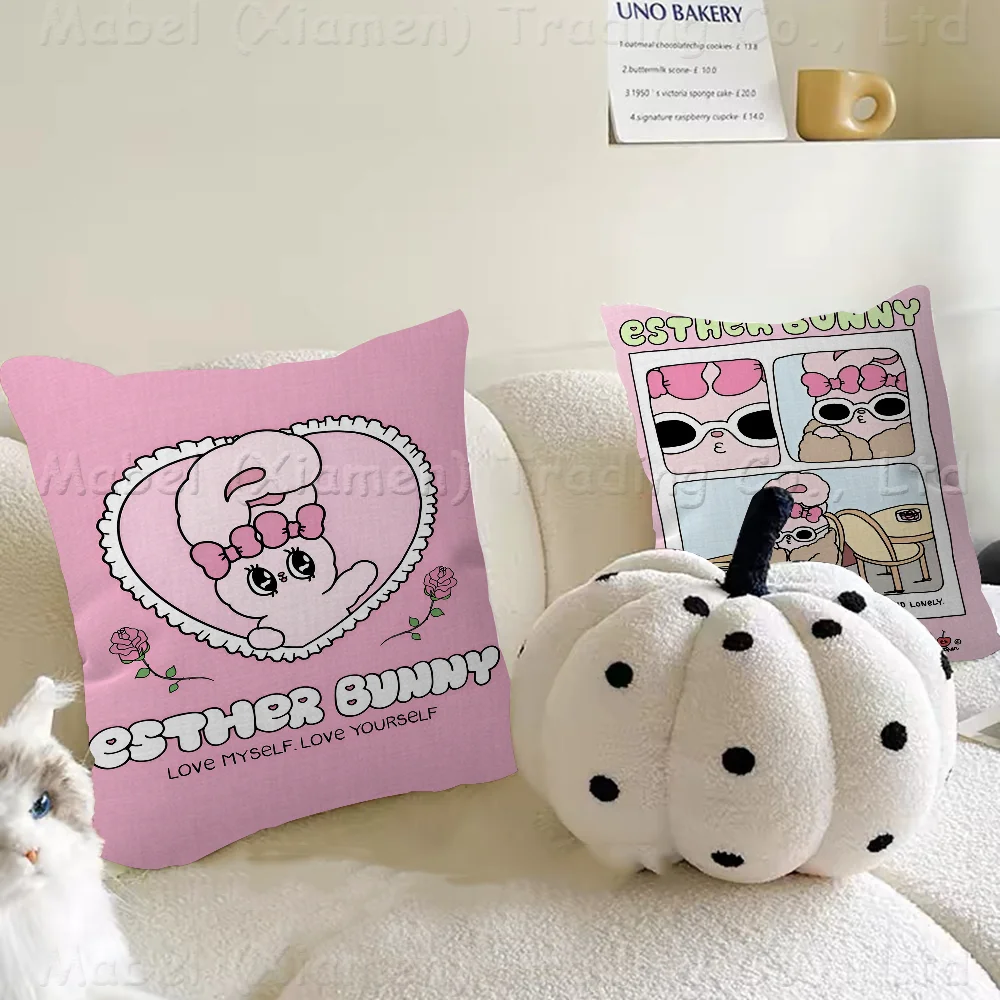 Esther Bunny Pillow Gift Home Office Decoration Bedroom Sofa Car Cushion Cover Case 45x45
Esther Bunny Pillow Gift Home Office Decoration Bedroom Sofa Car Cushion Cover Case 45x45