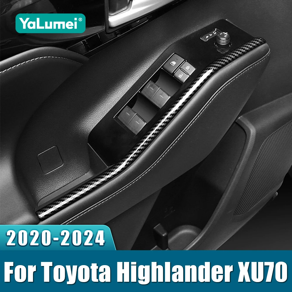 For Toyota Highlander XU70 2020 2021 2022 2023 2024 Hybrid Car Window Glass Lifter Switch Frame Trim Door Armrest Panel Sticker
For Toyota Highlander XU70 2020 2021 2022 2023 2024 Hybrid Car Window Glass Lifter Switch Frame Trim Door Armrest Panel Sticker