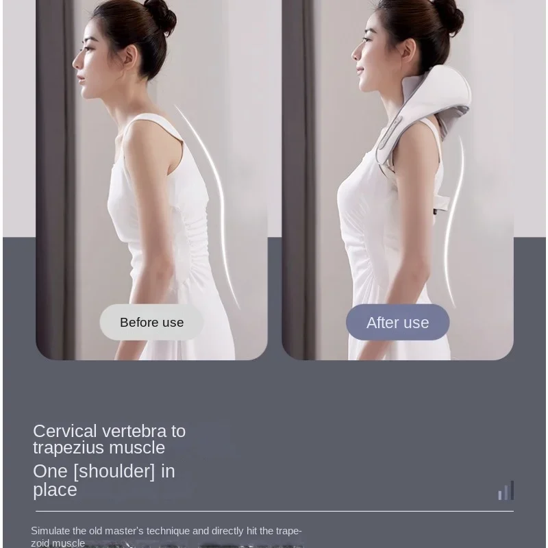 Cervical Massager Kneading Neck Home Massage Shawl Charging Hot Compress Neck Shoulder and Neck Massager
Cervical Massager Kneading Neck Home Massage Shawl Charging Hot Compress Neck Shoulder and Neck Massager
