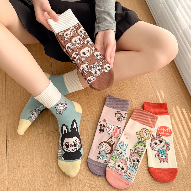 1/5pairs of adult Labubu socks cartoon new anime kawaii cotton socks men and women warm socks gift average size
1/5pairs of adult Labubu socks cartoon new anime kawaii cotton socks men and women warm socks gift average size