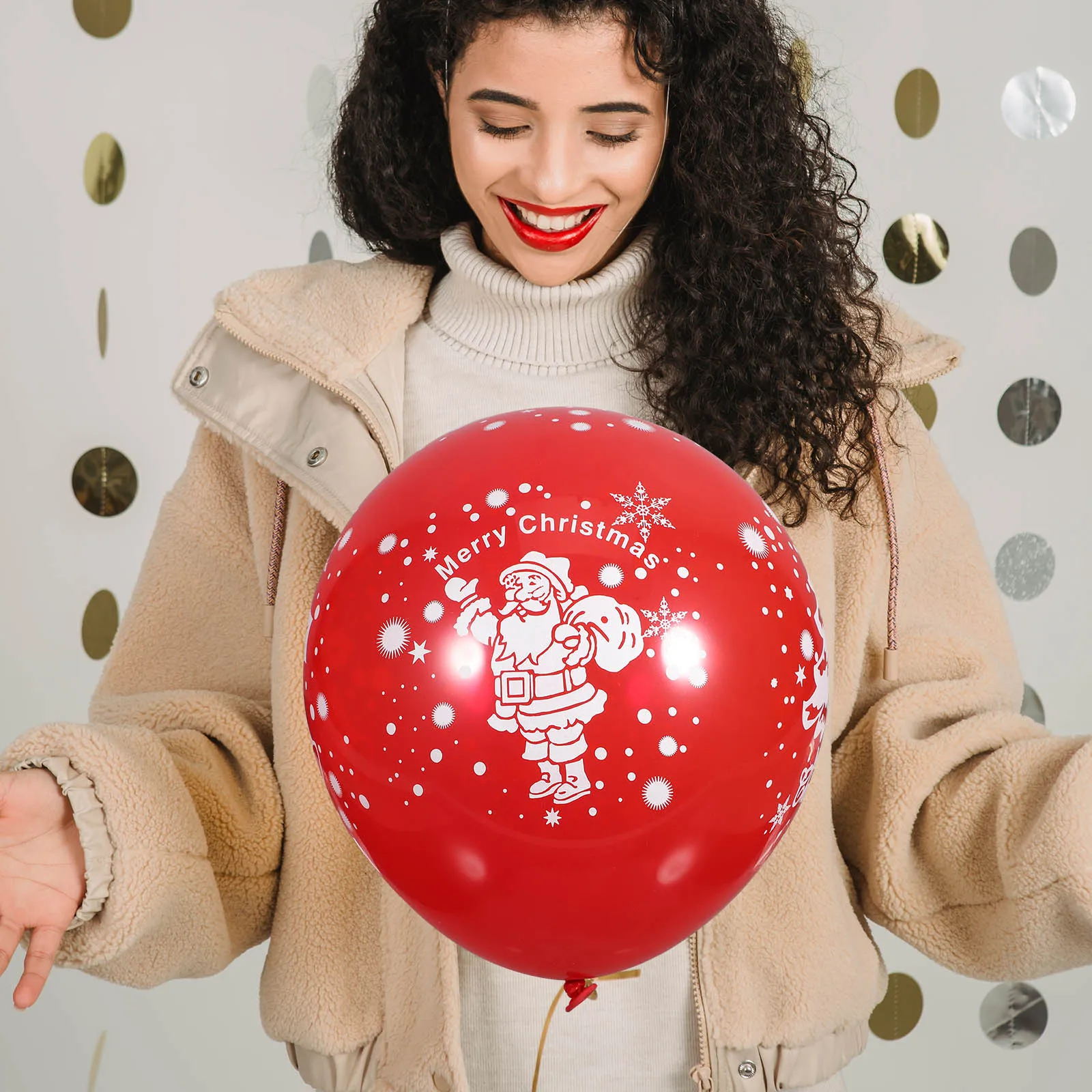 200Pcs 12inch Xmas Latex Balloons Pearl Party Decor Reusable Easy Inflate Deflate Christmas Balloon Xmas Balloons
200Pcs 12inch Xmas Latex Balloons Pearl Party Decor Reusable Easy Inflate Deflate Christmas Balloon Xmas Balloons