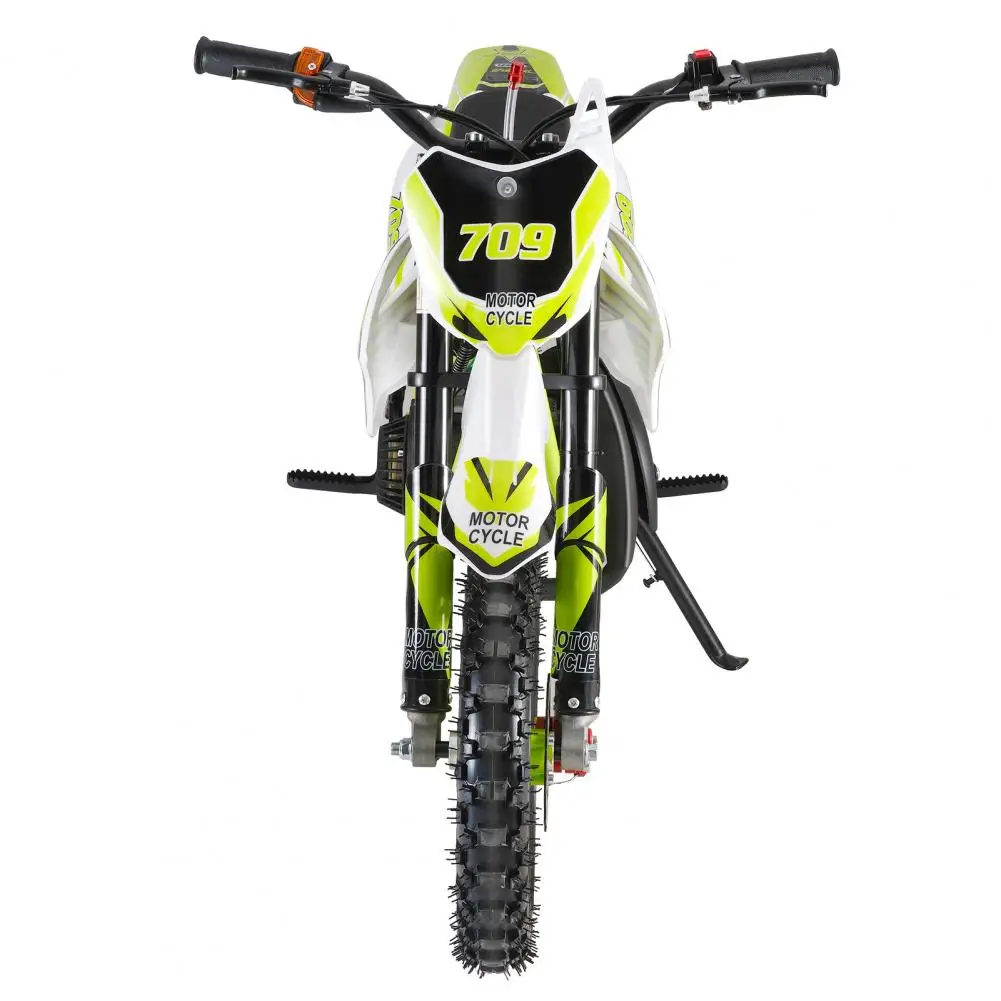 49cc 2-Stroke Kids Dirt Bike, Gas Power Motocross, Off Road Mini Motorcycle, Children Pocket Motorbike with Front Rear Disc Brak
49cc 2-Stroke Kids Dirt Bike, Gas Power Motocross, Off Road Mini Motorcycle, Children Pocket Motorbike with Front Rear Disc Brak