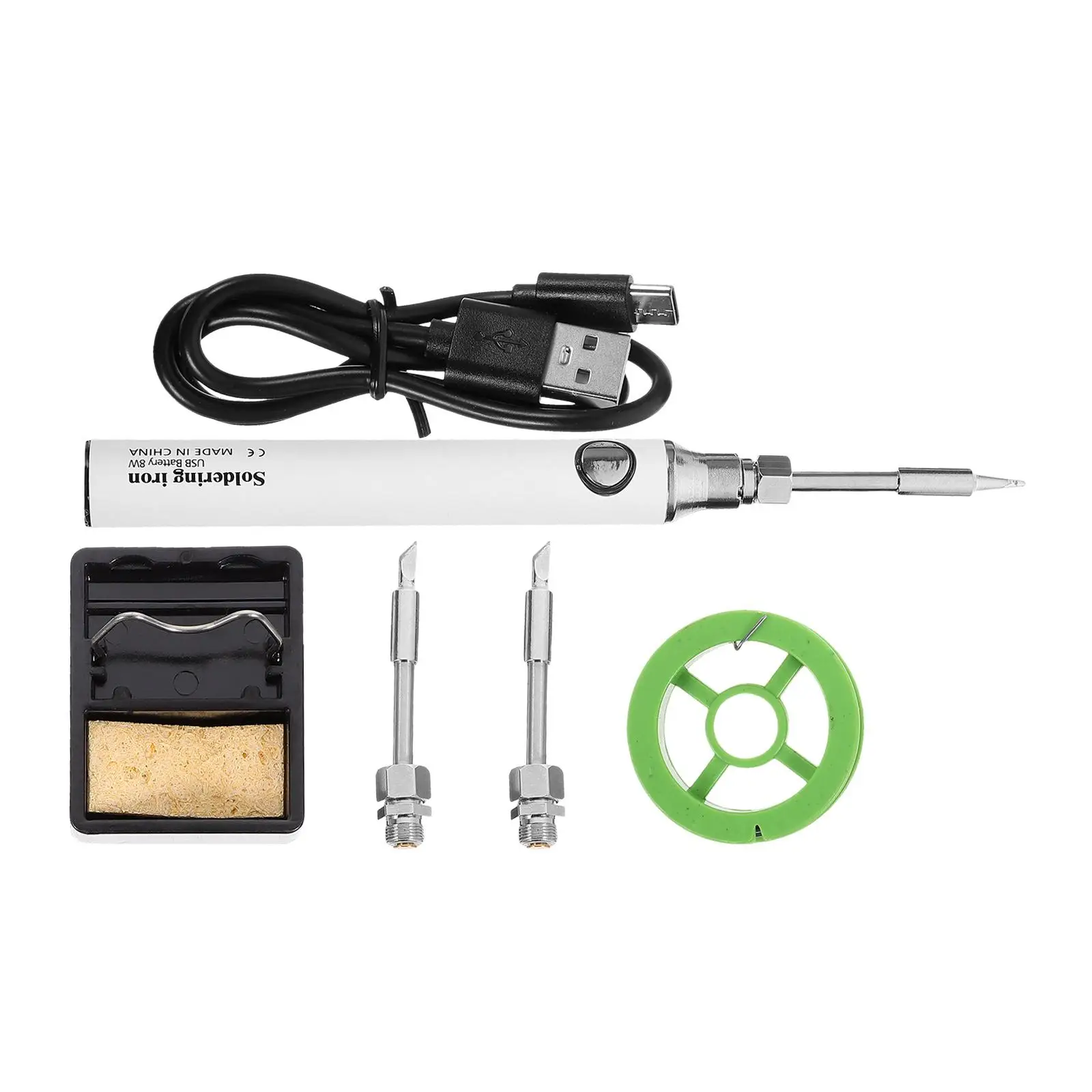 Mini Soldering Iron 5V USB Electric Welding Tool Portable DIY Hand Pen Aluminum Black Standard for Repair
Mini Soldering Iron 5V USB Electric Welding Tool Portable DIY Hand Pen Aluminum Black Standard for Repair