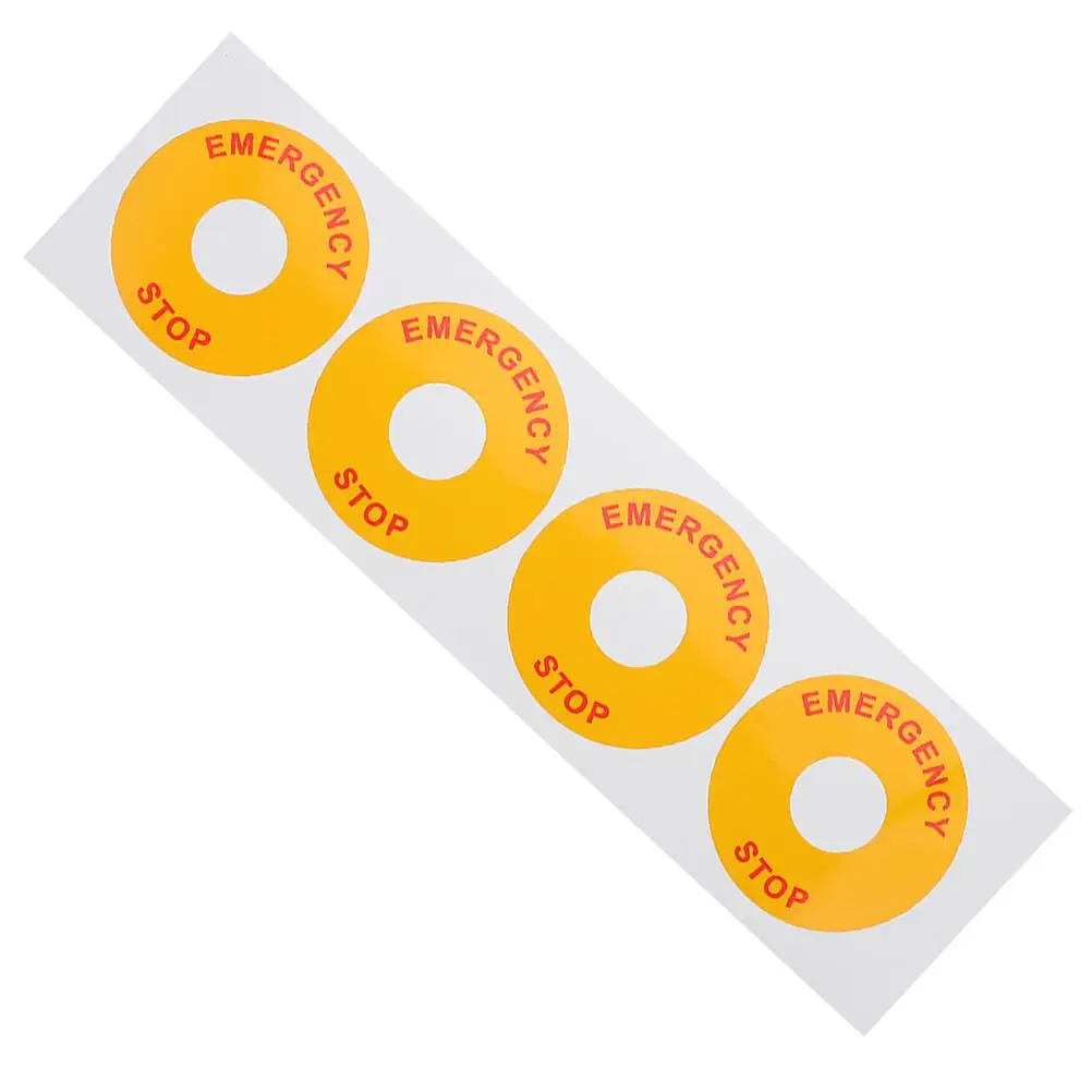 Sign Stickers Emergency Stop Sign Decals Warning Labels Machinery Equipment Decals Safety Traffic Symbols
Sign Stickers Emergency Stop Sign Decals Warning Labels Machinery Equipment Decals Safety Traffic Symbols