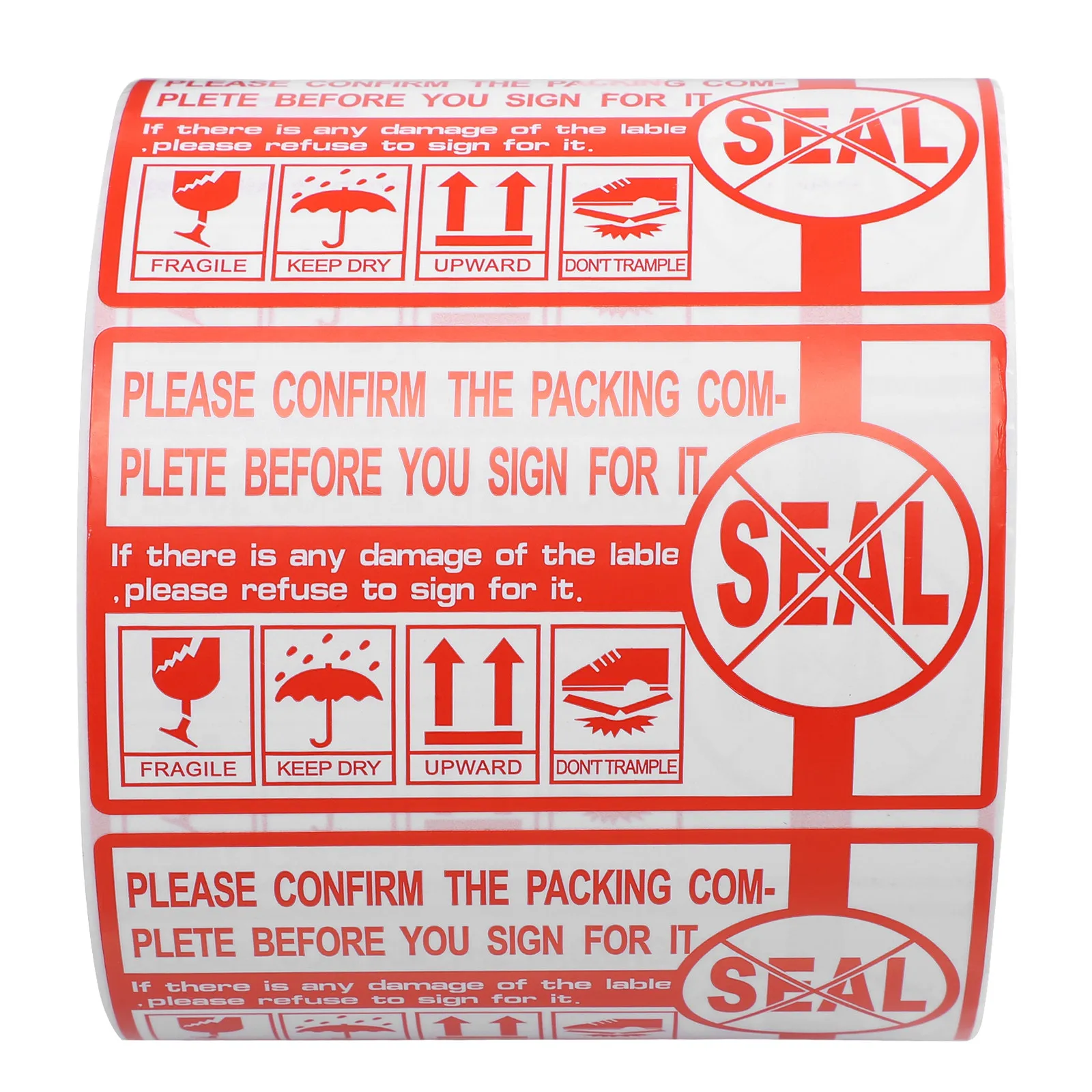 Handle with Care Warning Label Roll Fragile Sticker for Corrugated Cartons Plastic Steel Drums Pallets Easy Stick No Tape Needed
Handle with Care Warning Label Roll Fragile Sticker for Corrugated Cartons Plastic Steel Drums Pallets Easy Stick No Tape Needed