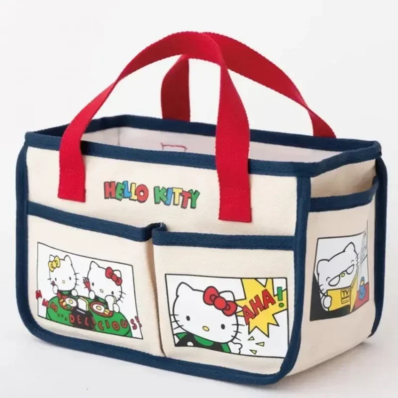 multifunctional canvas handbag storage bag women men Sanrio hello kitty cartoon tote bag
multifunctional canvas handbag storage bag women men Sanrio hello kitty cartoon tote bag