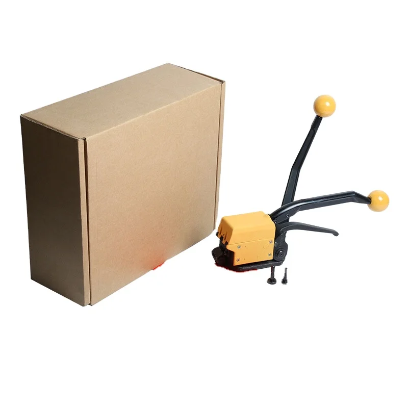 Wholesale packaging strapping tool for steel strap Manual tool buckle free Sealless Handheld steel strapping machine
Wholesale packaging strapping tool for steel strap Manual tool buckle free Sealless Handheld steel strapping machine
