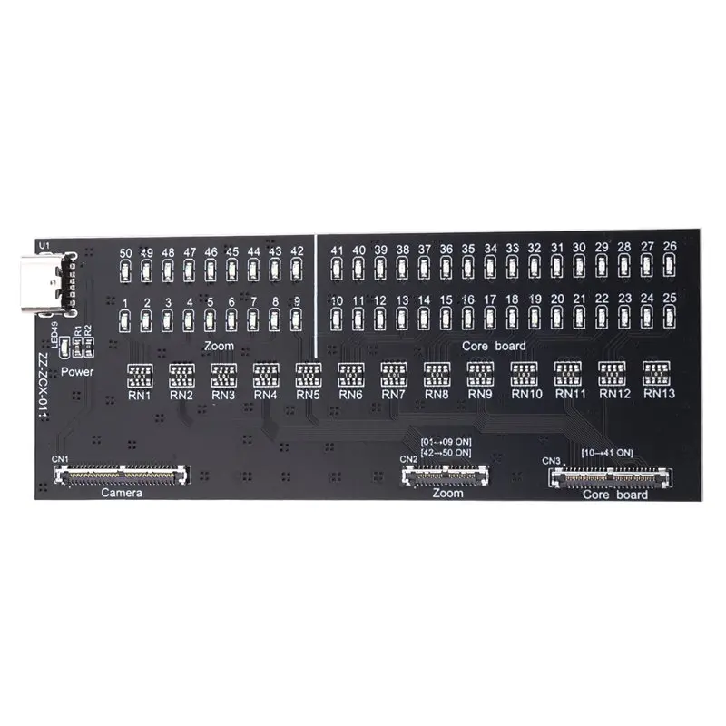 ABKN-For DJI Mini 3 Signal Line Test Board PTZ Transmission Line Test Board Drone Replacement Gimbal Signal Cable Test Tool
ABKN-For DJI Mini 3 Signal Line Test Board PTZ Transmission Line Test Board Drone Replacement Gimbal Signal Cable Test Tool