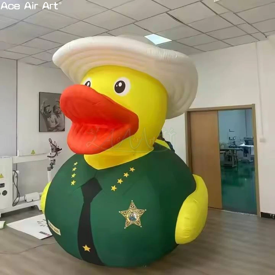 Giant Inflatable Cowboy Duck Sheriff Decoration for Pool Party & Western Themed Event
Giant Inflatable Cowboy Duck Sheriff Decoration for Pool Party & Western Themed Event