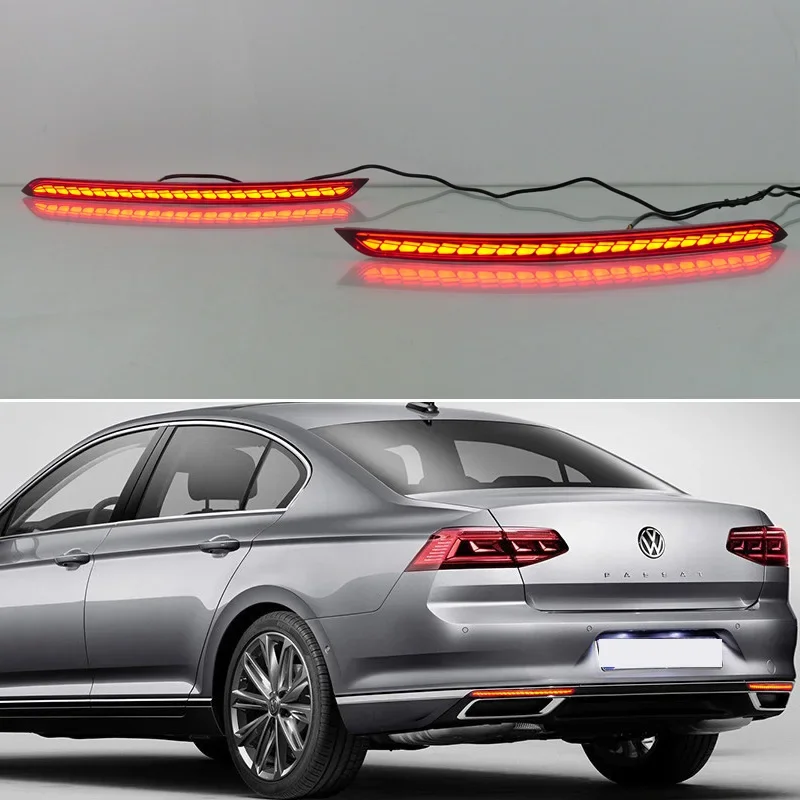 Car LED Rear Bumper Reflector For Volkswagen Passat B8 2019 2020 - 2023 Turn Signal Lamp Backup Running Light Brake Indicators
Car LED Rear Bumper Reflector For Volkswagen Passat B8 2019 2020 - 2023 Turn Signal Lamp Backup Running Light Brake Indicators