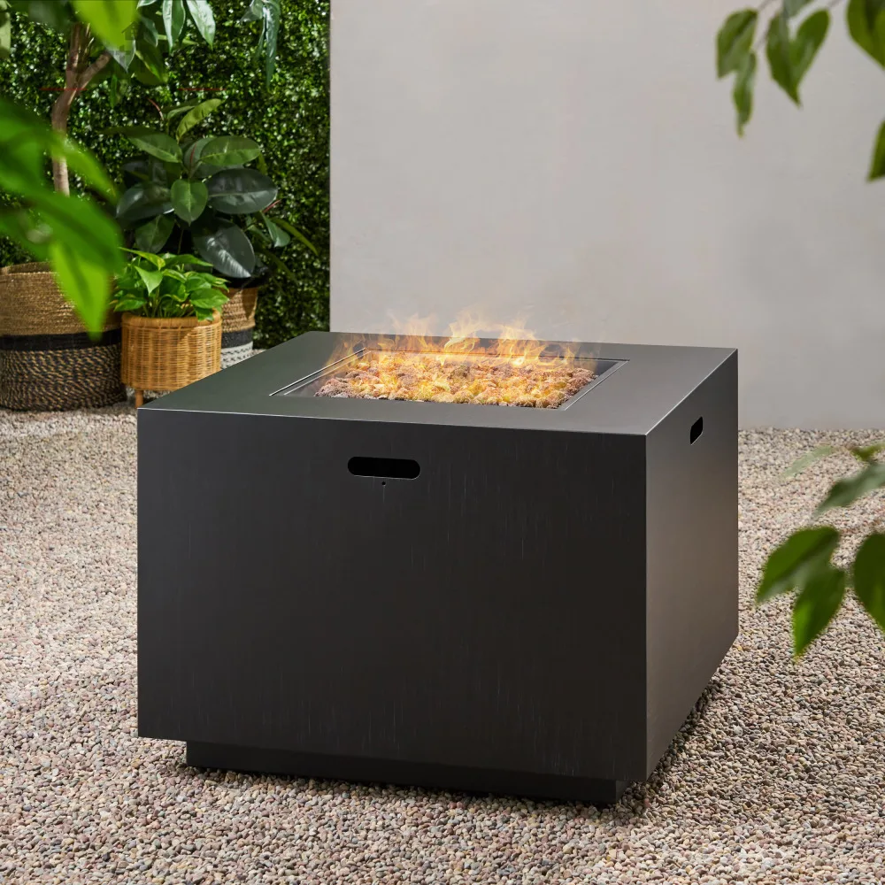 Outdoor bonfire fire pit,Garden Patio Propane Fire Pit,24''H x 33''W Square Iron Gas-burning Fire Pit - 50,000 BTU,Tank in side
Outdoor bonfire fire pit,Garden Patio Propane Fire Pit,24''H x 33''W Square Iron Gas-burning Fire Pit - 50,000 BTU,Tank in side