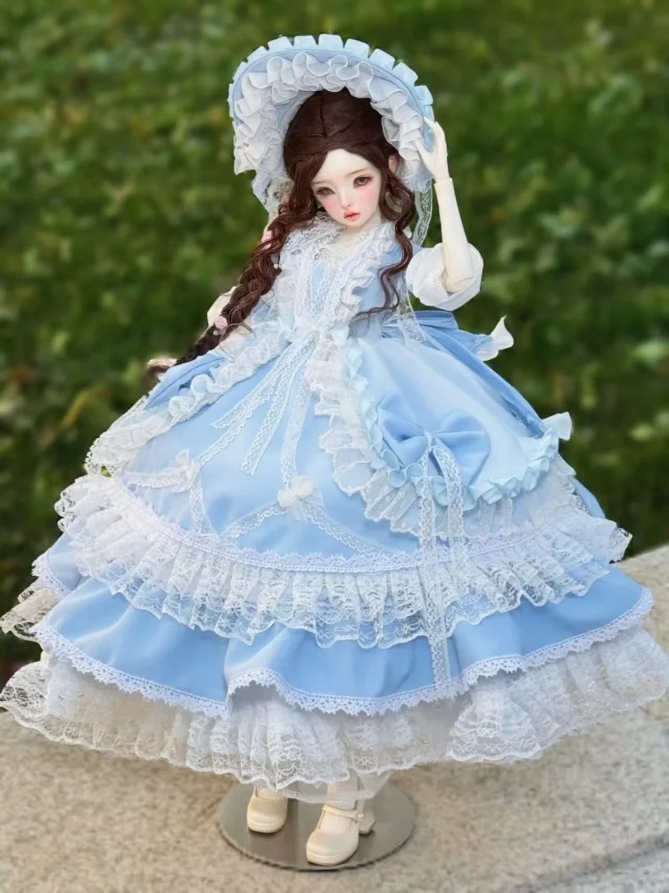 BJD Doll Clothes For 1/4 Doll Accessories MSD MDD Doll Long Dress Doll Dress Up Gift Diy Clothes(No Doll)
BJD Doll Clothes For 1/4 Doll Accessories MSD MDD Doll Long Dress Doll Dress Up Gift Diy Clothes(No Doll)