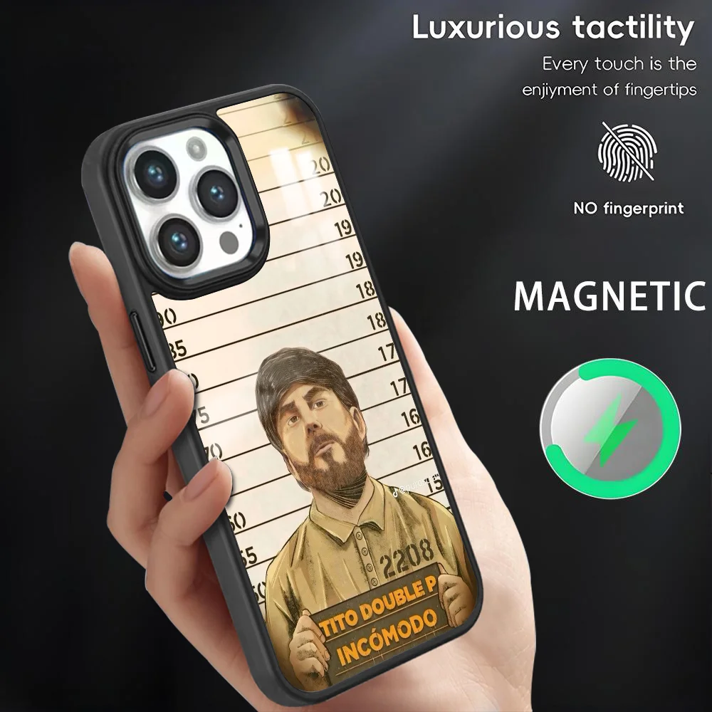 Tito D-Double P Phone Case For iPhone 16 15 14 13 12 11 Pro Max Plus Mini Magnetic Magsafe Wireless Charging Cover Coque
Tito D-Double P Phone Case For iPhone 16 15 14 13 12 11 Pro Max Plus Mini Magnetic Magsafe Wireless Charging Cover Coque