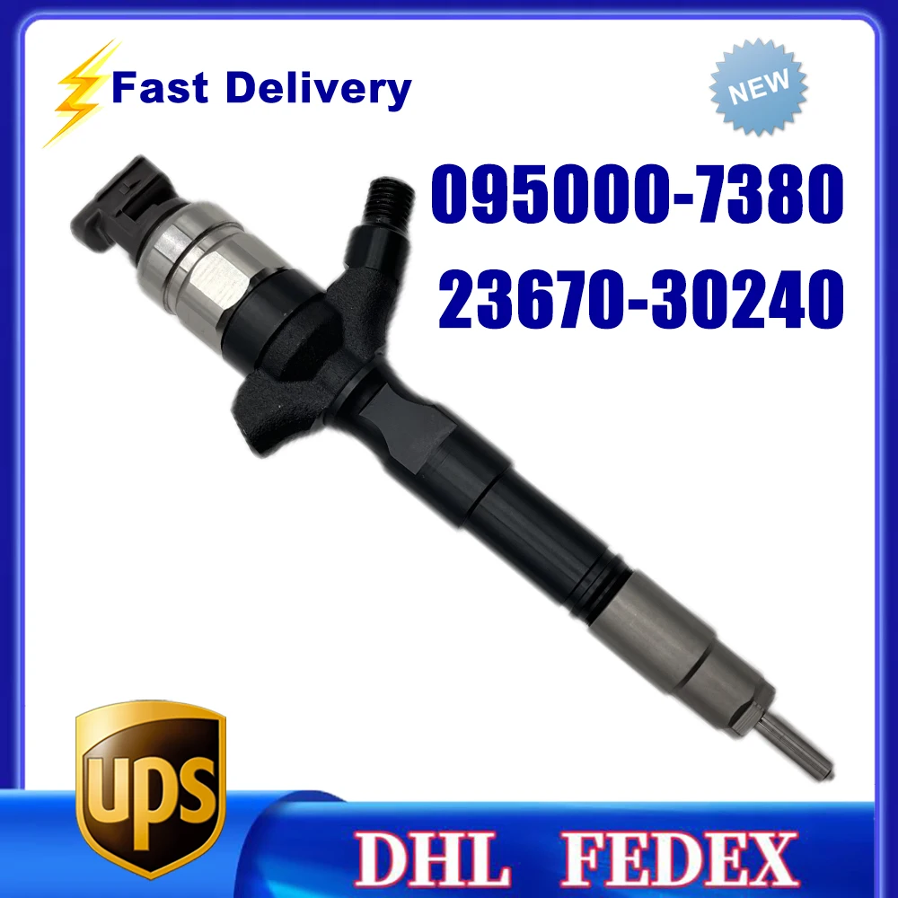 095000-7380 095000-7381 095000-7382 Injector for Toyota Hiace Hilux 2.5D 2KD-FTV 23670-30240
095000-7380 095000-7381 095000-7382 Injector for Toyota Hiace Hilux 2.5D 2KD-FTV 23670-30240