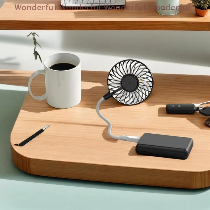 USB Rechargeable, Silent Cooling Handheld Fan with Mini Size, Wireless plug, Power Bank Feature 
USB Rechargeable, Silent Cooling Handheld Fan with Mini Size, Wireless plug, Power Bank Feature