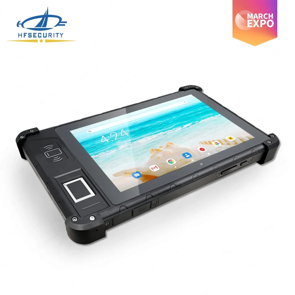 Free SDK HFSecurity FP08 4G IP65 Waterproof Dustproof 8 inch Biometric Rugged Tablet with FAP10 Fingerprint Scanner
Free SDK HFSecurity FP08 4G IP65 Waterproof Dustproof 8 inch Biometric Rugged Tablet with FAP10 Fingerprint Scanner