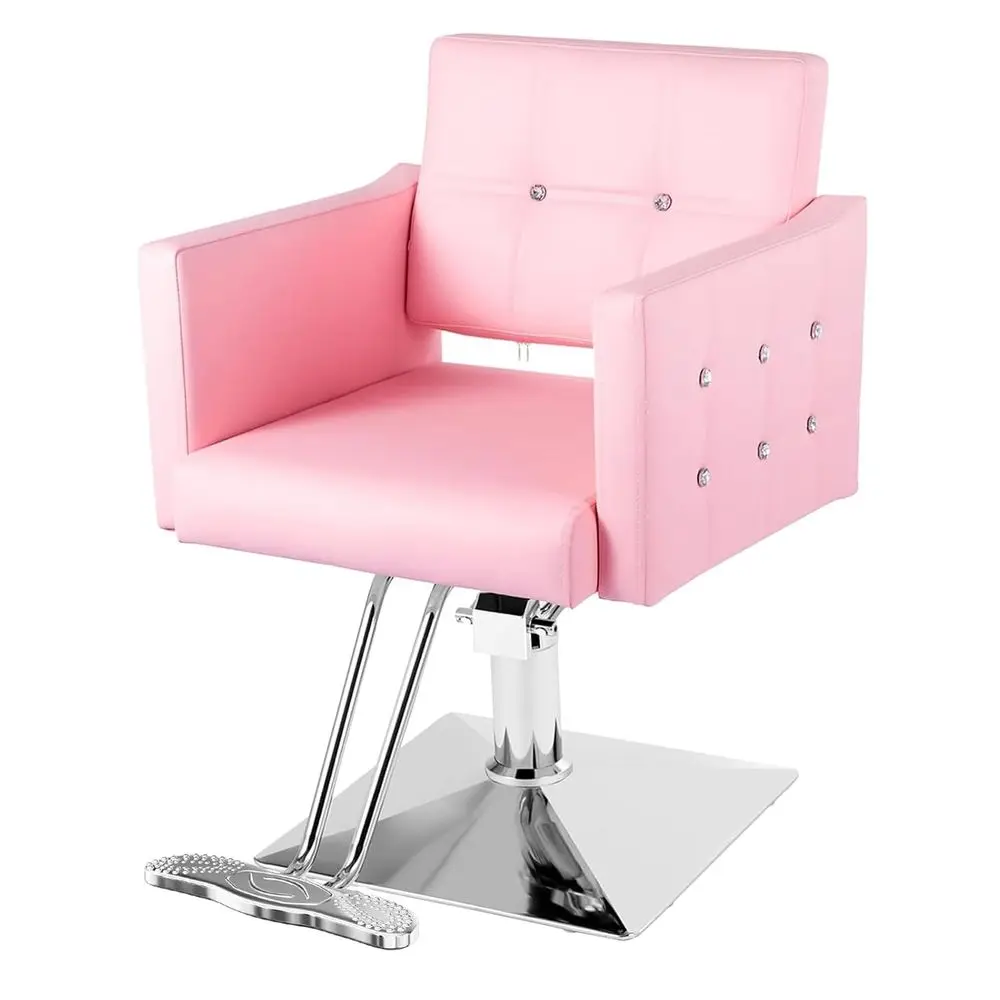 Pink Sn Chair or Hair Stylist, Height Adjustable Hydraulic Barber Chair 360 Degree Swivel, Beauty Spa Styling Hairdring Braiding
Pink Sn Chair or Hair Stylist, Height Adjustable Hydraulic Barber Chair 360 Degree Swivel, Beauty Spa Styling Hairdring Braiding