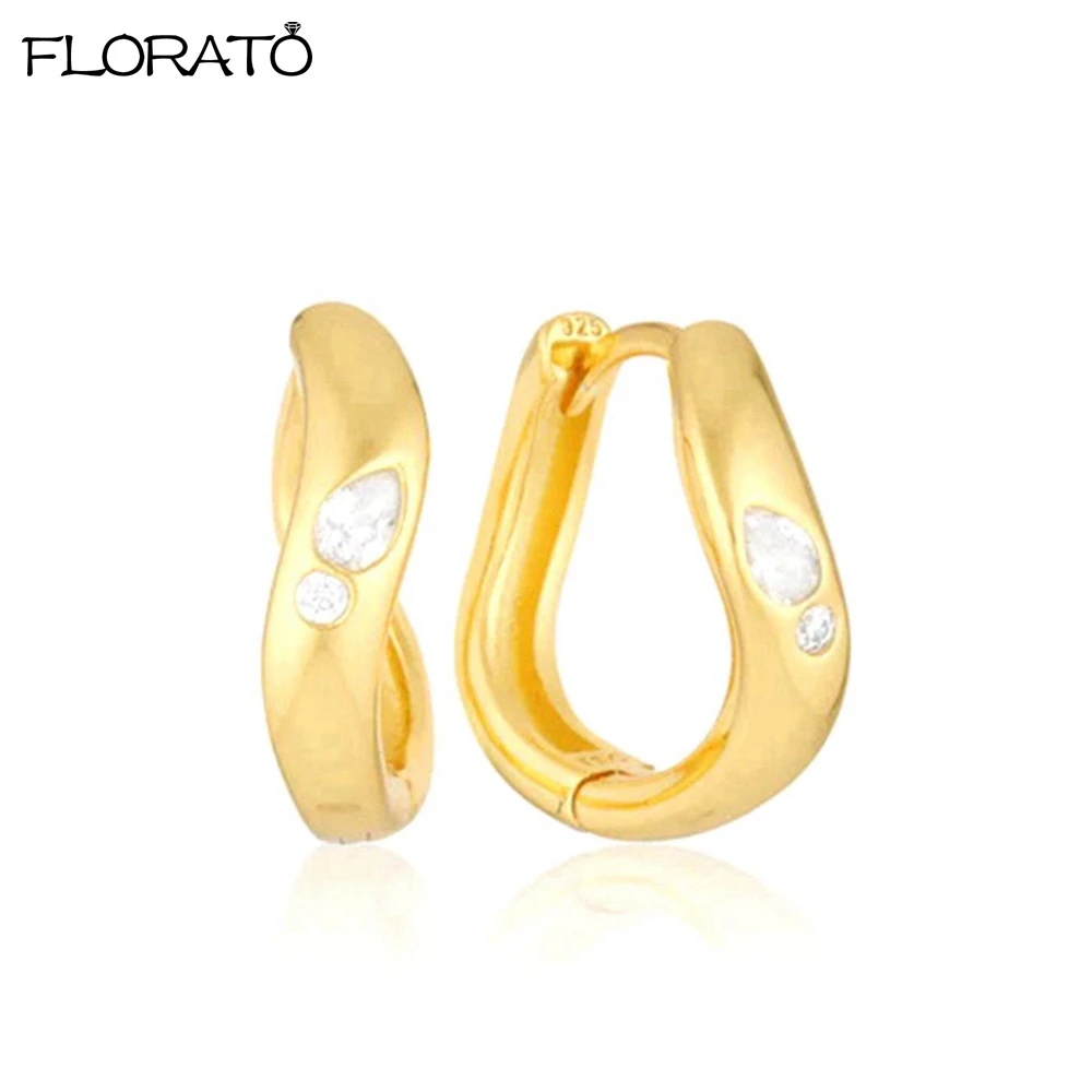 925 Sterling Silver Needle Minimalist Gold Color hoop Earrings for Women Men Tiny Zircon Huggie Earrings Dainty Jewelry Gift
925 Sterling Silver Needle Minimalist Gold Color hoop Earrings for Women Men Tiny Zircon Huggie Earrings Dainty Jewelry Gift