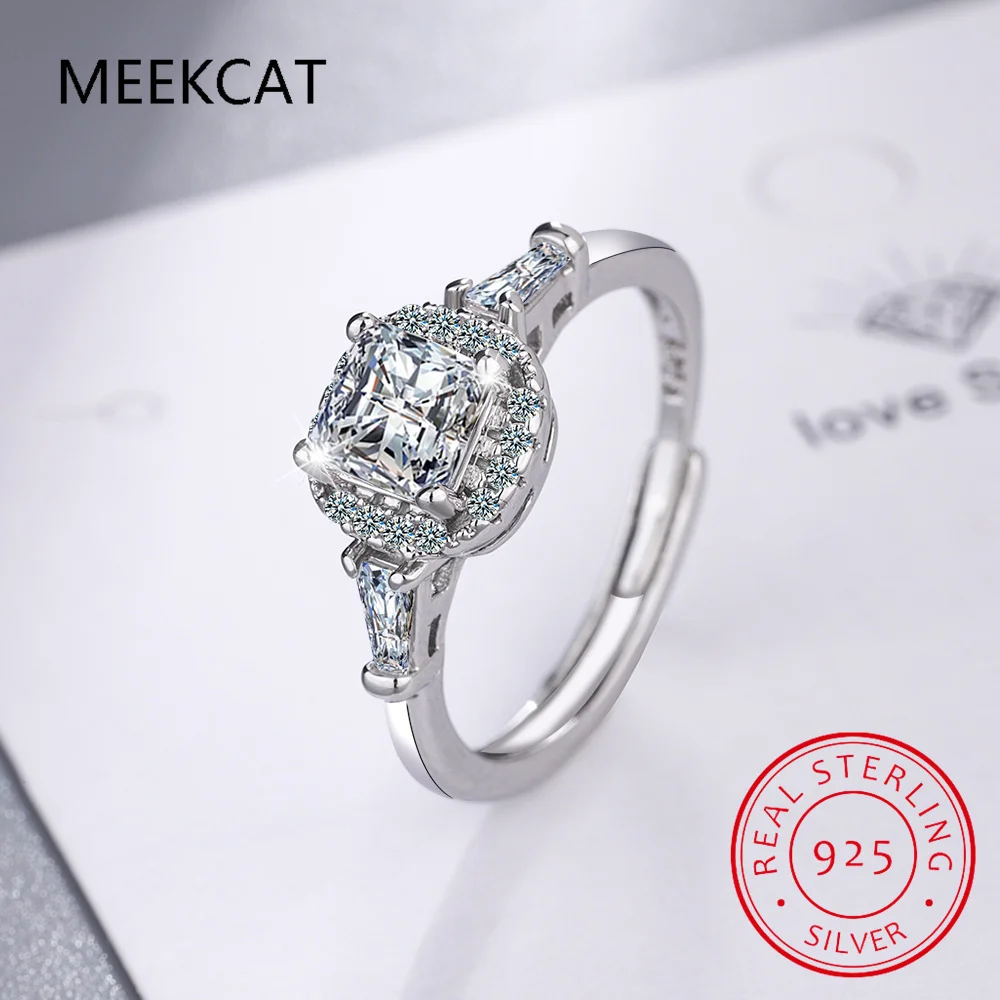 1.1CTTW Round Moissanite Platinum Plated Ring for Women D Color VVS1 EX Lab Diamond Engagement 925 Sterling Silver Ring MSR009
1.1CTTW Round Moissanite Platinum Plated Ring for Women D Color VVS1 EX Lab Diamond Engagement 925 Sterling Silver Ring MSR009
