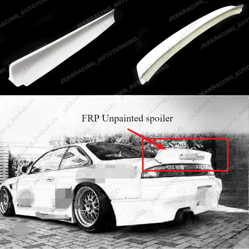 For Nissan Silvia S14 S14A Rear Trunk Spoiler Wing Diffuser Lip FRP Unpainted
For Nissan Silvia S14 S14A Rear Trunk Spoiler Wing Diffuser Lip FRP Unpainted